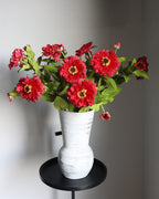 Real Touch Red Zinnia 24.5" - 2