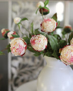 Soft Yellow Peony 19" - 2