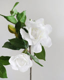 White Faux Gardenia 26” - 3