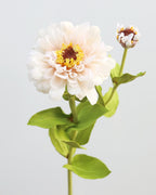 Real Touch Blush Pink Zinnia 24.5" - 3
