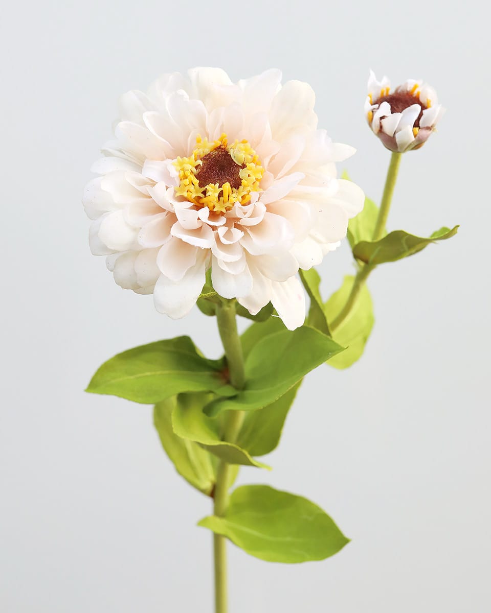 Real Touch Blush Pink Zinnia 24.5" - 3