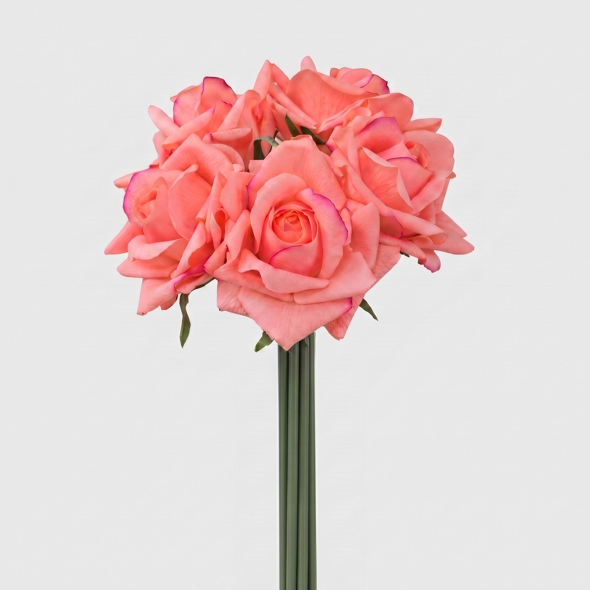 5 Stems Real Touch Large Rose Bundle Secondary image