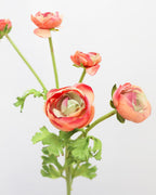 Real Touch Coral Ranunculus 22” - 3