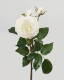 Real Touch White Rose 21.5" - 3