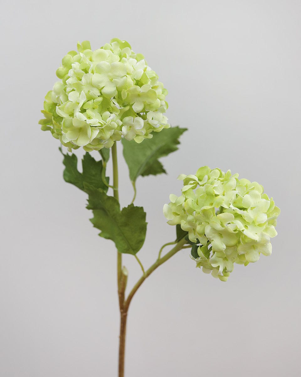 Artificial Green Snowball 21.5" - 3