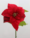 Artificial Red Poinsettia 24” - 3
