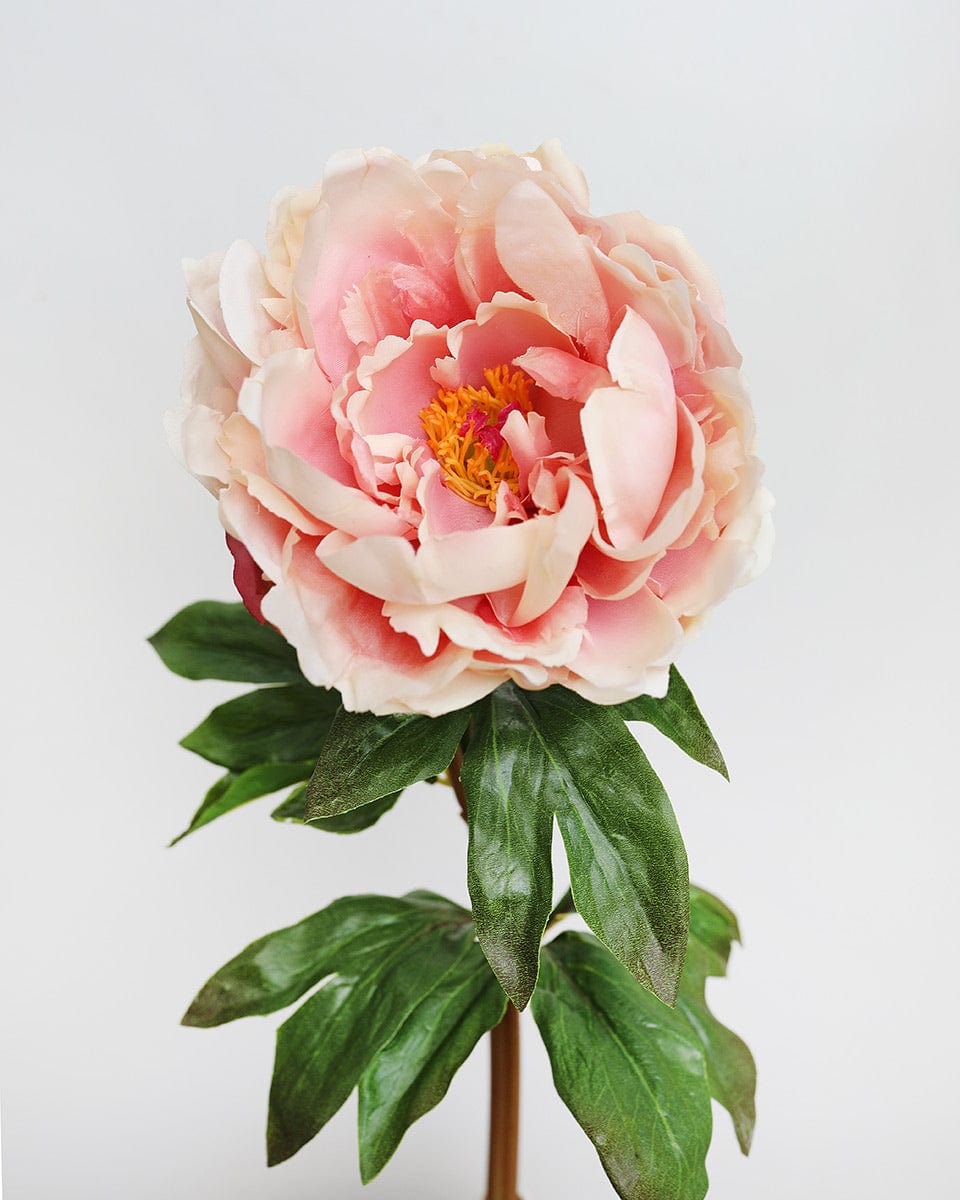 Real Touch Peach Mauve Peony 20.5" - 3