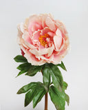 Real Touch Peach Mauve Peony 20.5" - 3