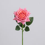 Real Touch Rose Single Stem - Pink