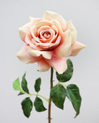 Peach Pink Dutchess Real Touch Rose 20" - 3