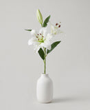 Casablanca Real Touch Large Lily Single Stem - White (edited)