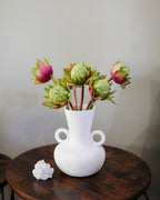 Faux Green Waratah Protea 16.5” - 4