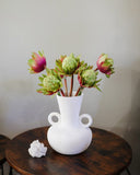 Faux Green Waratah Protea 16.5” - 4