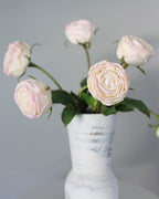 Real Touch Cream Pink English Rose 24" - 4
