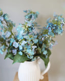 Blue Butterfly Hydrangea Flower 32” - 4