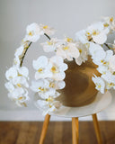 Large White Orchid Phalaenopsis 34" - 4