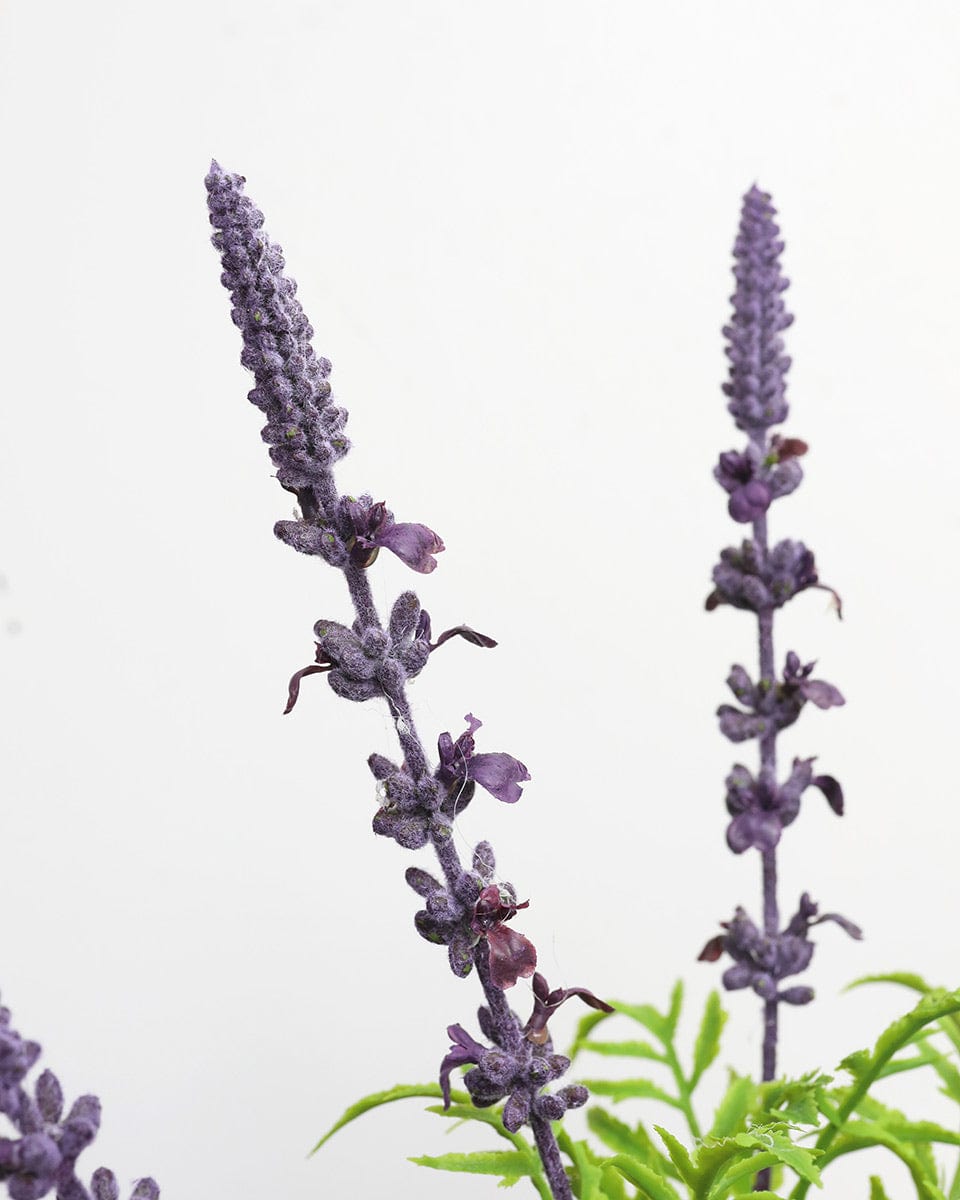 Artificial Lavender Bush 20.5" - 4