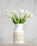 Real Touch White Parrot Tulip 27” - 4