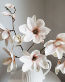 Blush Magnolia Blossom Branch 35" - 4
