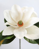 White Faux Magnolia 29" - 4