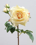Real Touch Prestige Soft Yellow Rose 22" - 4