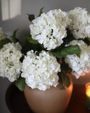 White Double Hydrangea 36" - 4
