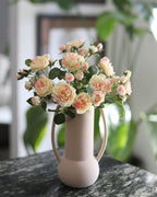 Blush Tea Rose Flowers 20" - 4