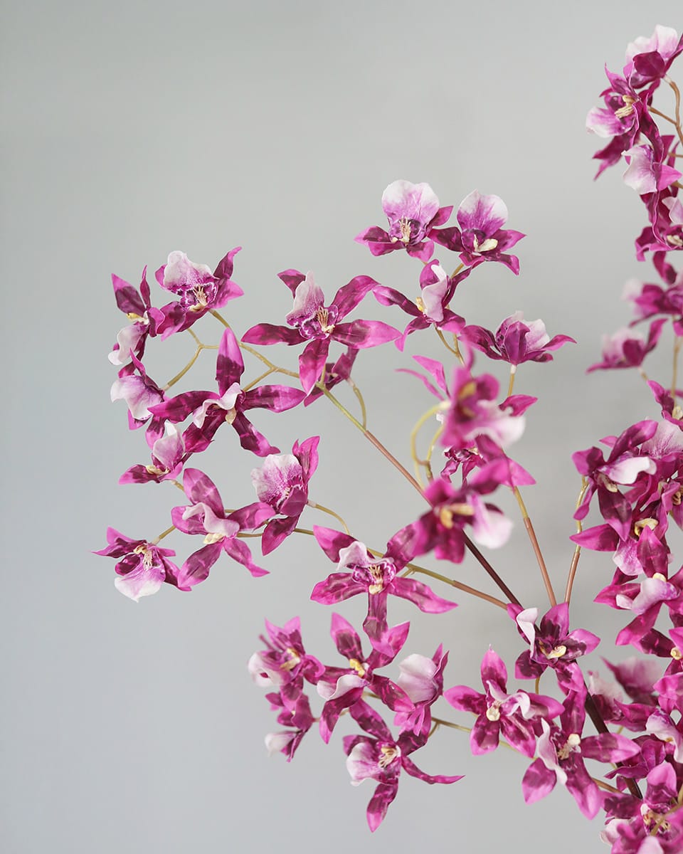 Faux Pink Dancing Oncidium 46.5" - 4