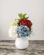 Real Touch Red Hydrangea 18” - 4