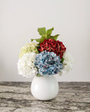 Real Touch Red Hydrangea 18” - 4
