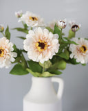 Real Touch Blush Pink Zinnia 24.5" - 4