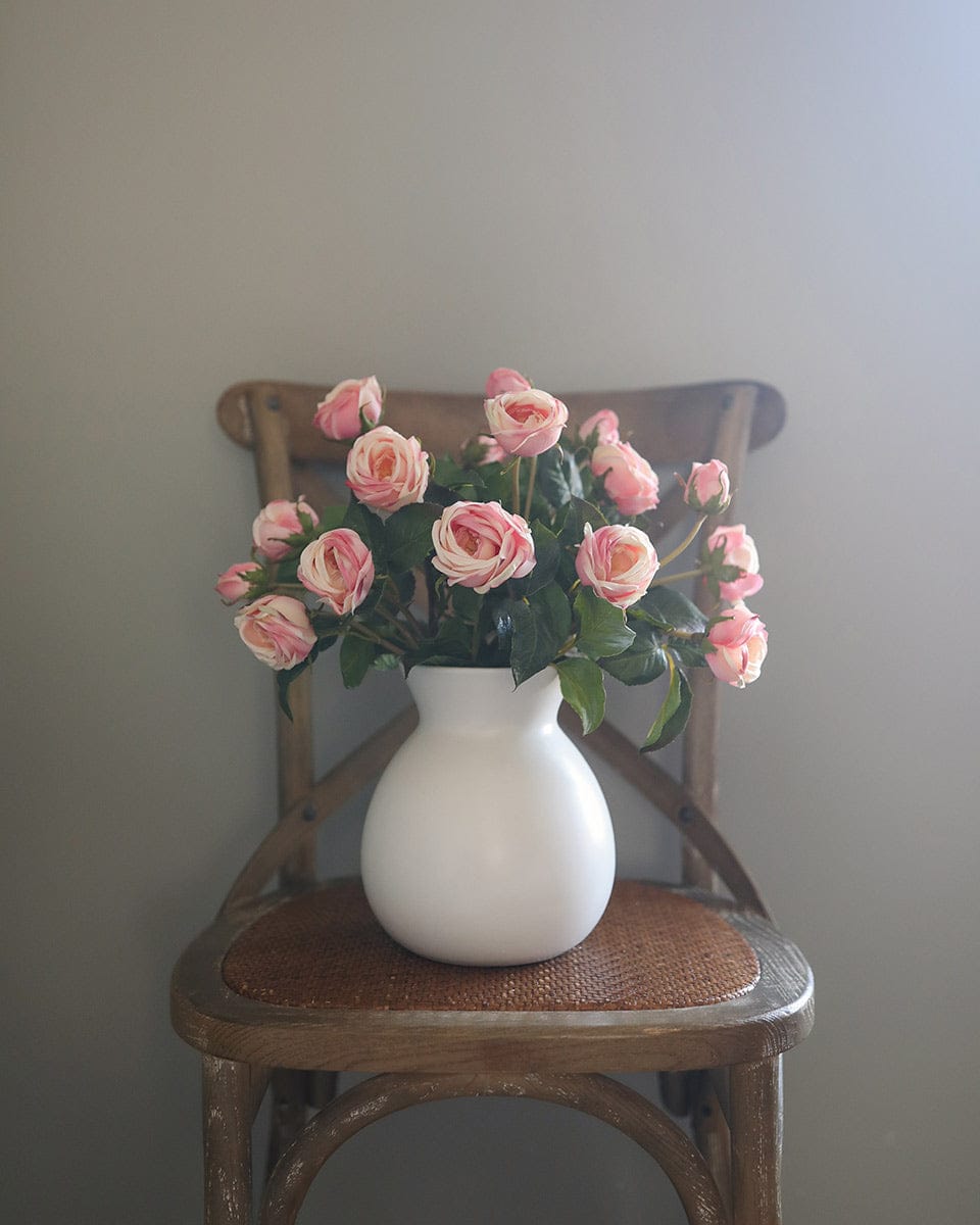 Real Touch Pink Rose 23" - 4