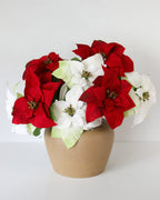 Artificial Red Poinsettia 24” - 4