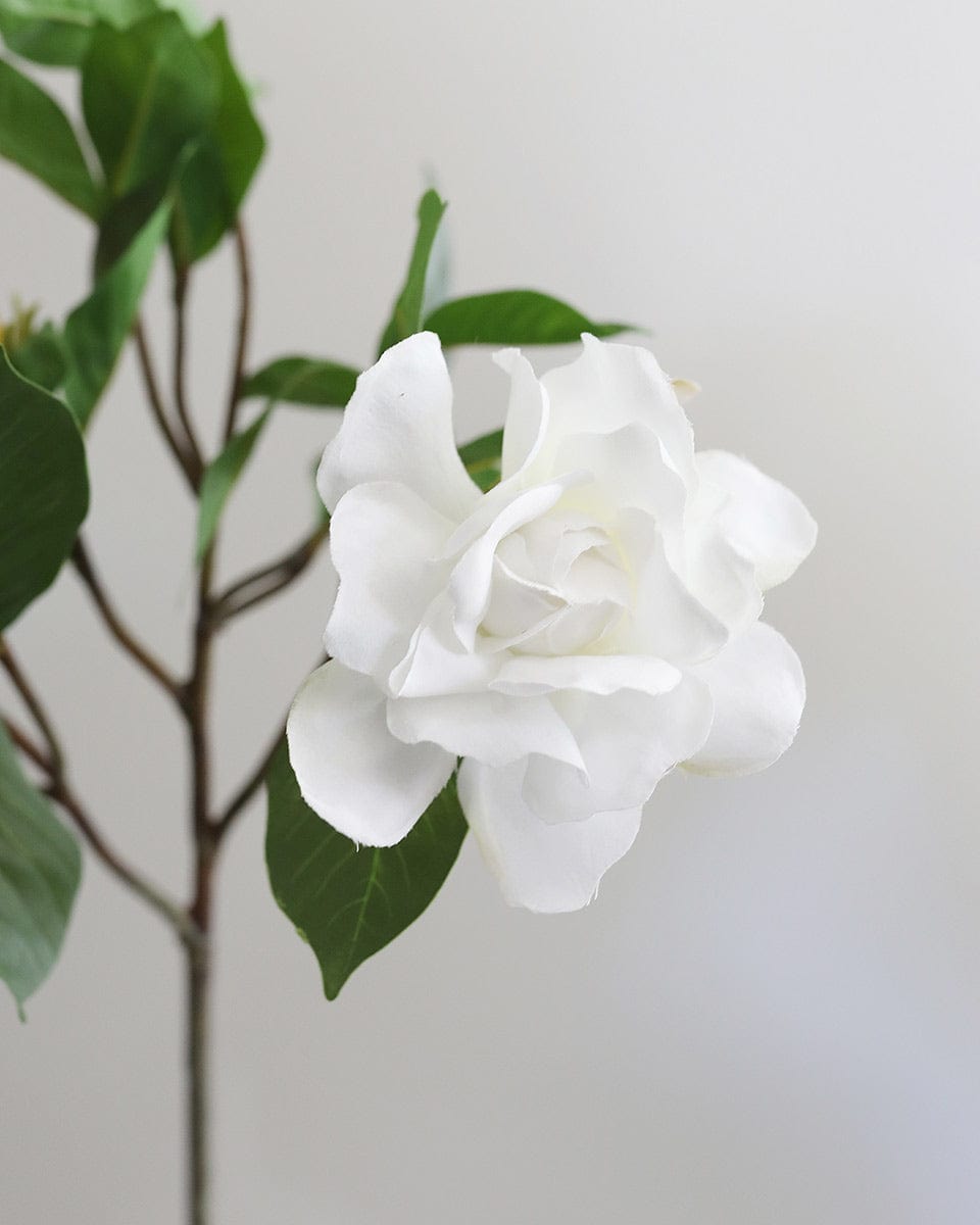 White Faux Gardenia 26” - 4