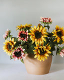 Artificial Purple Sunflower 30" - 5