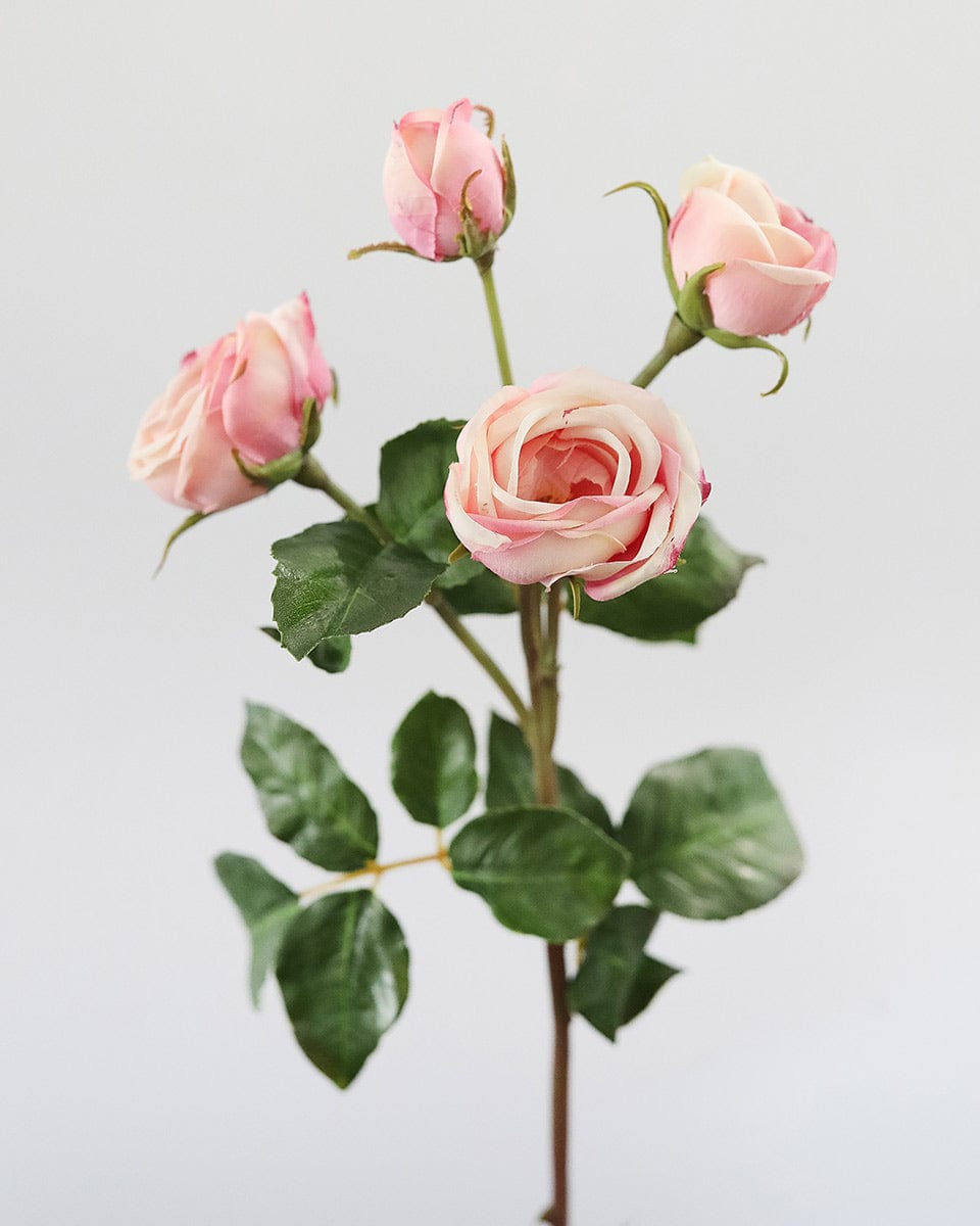 Real Touch Pink Rose 23" - 5