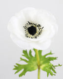 Real Touch White Anemone 17.5” - 5