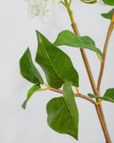 Artificial White Lilac 22.5" - 5