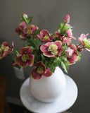 Real Touch Mauve Pink Hellebore 18" - 5
