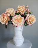 Real Touch Prestige Peach Rose 22" - 5