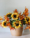 Artificial Yellow Sunflower 35" - 6