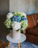 Real Touch Green Hydrangea 18" - 6