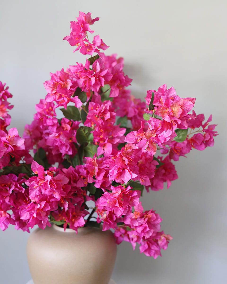 Fuchsia Bougainvillea Branch 44" - 6
