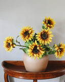 Artificial Yellow Sunflower 35" - 7