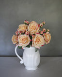 Real Touch Prestige Peach Rose 22" - 7