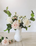 Real Touch Prestige White Rose 22” - 6