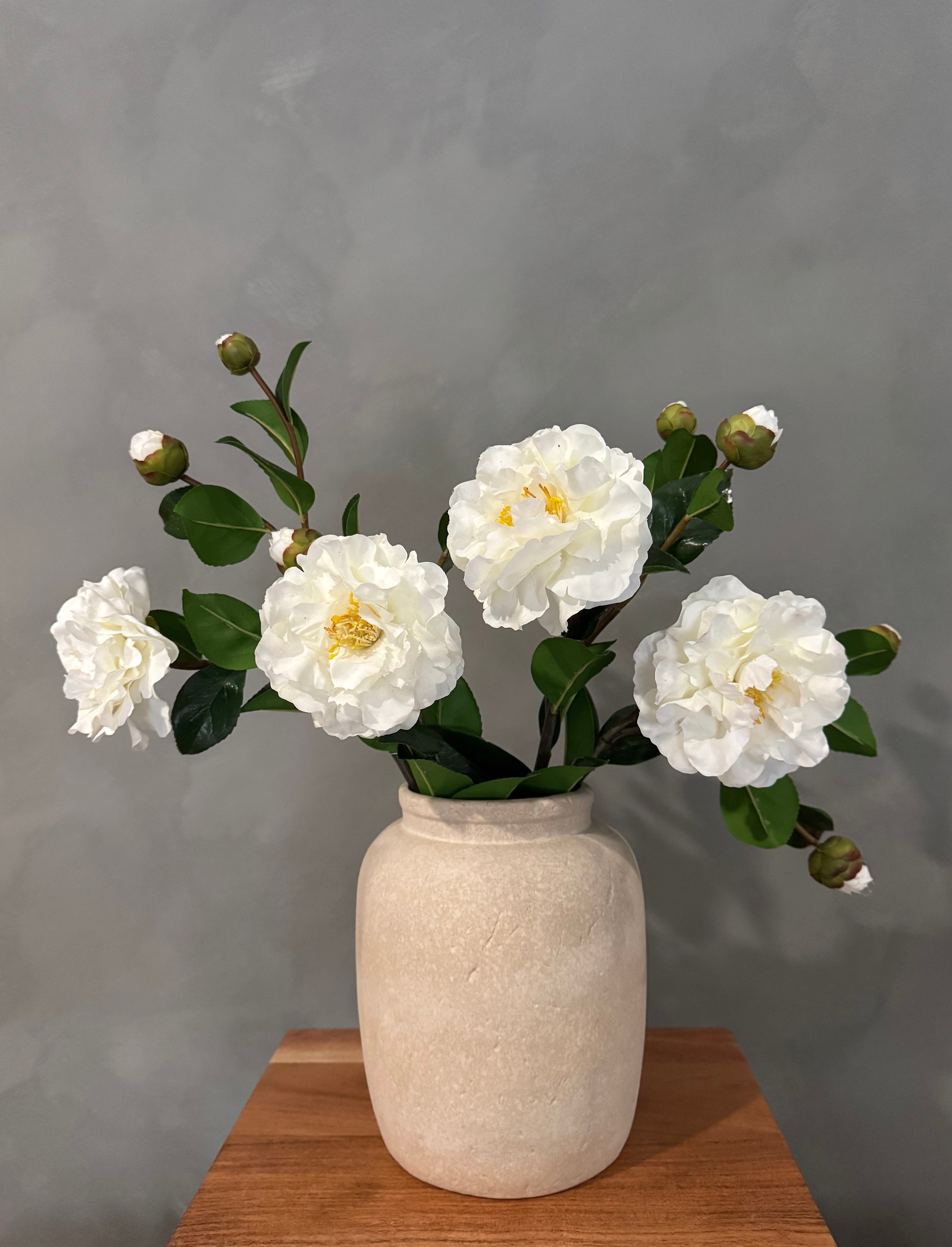 Real Touch White Camellia 28.5” - 7