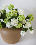 Artificial Green Snowball 21.5" - 8