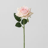 Real Touch Rose Single Stem - Light Pink