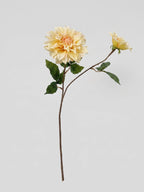 Real Touch Dahlia Stem, Yellow